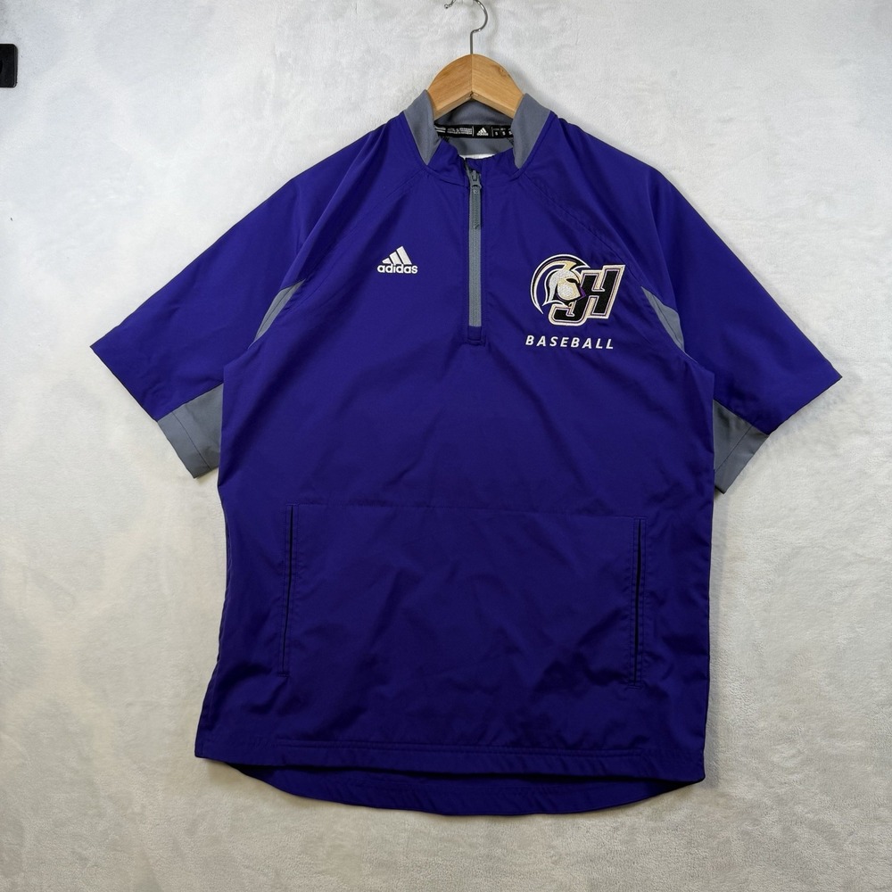 Adidas Men's Pull Over Baseball Shirt Men's Size Small